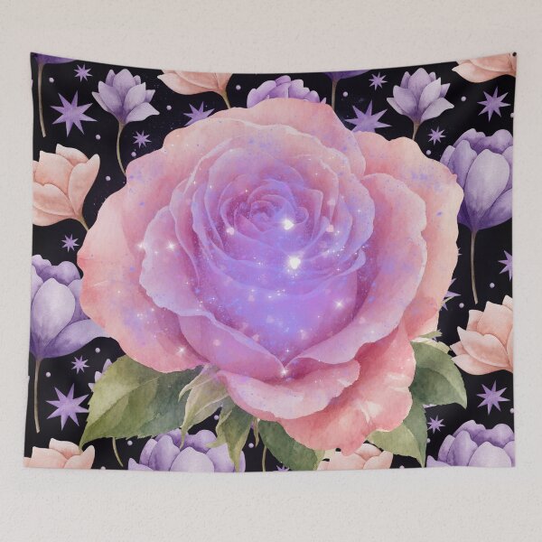 Item preview, Peach Rose Sparkle designed and sold by MountainRoisin.