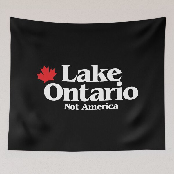 Item preview, Lake Ontario Not America – Canadian Protest Maple Leaf Design designed and sold by paulo silveira.