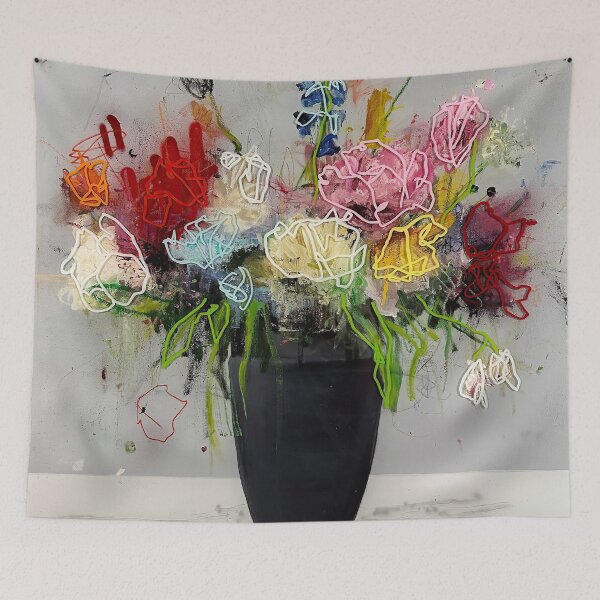 Aperçu de l'œuvre Floraison n° 1 - Sage Barnes créée et vendue par LILLIANSTRANGEy.