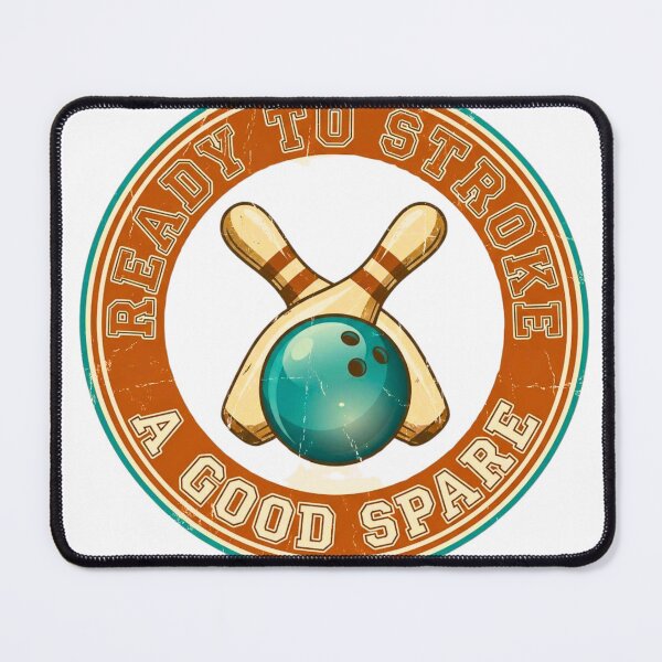 Item preview, unny Bowling Design - Ready to Stroke Cartoon designed and sold by FitEnvy.