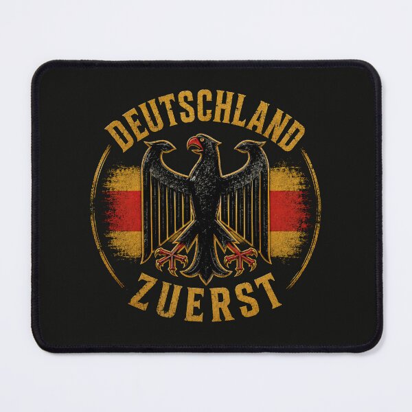Item preview, Germany First – Distressed German Eagle Heritage Emblem designed and sold by Sanctum Icons.