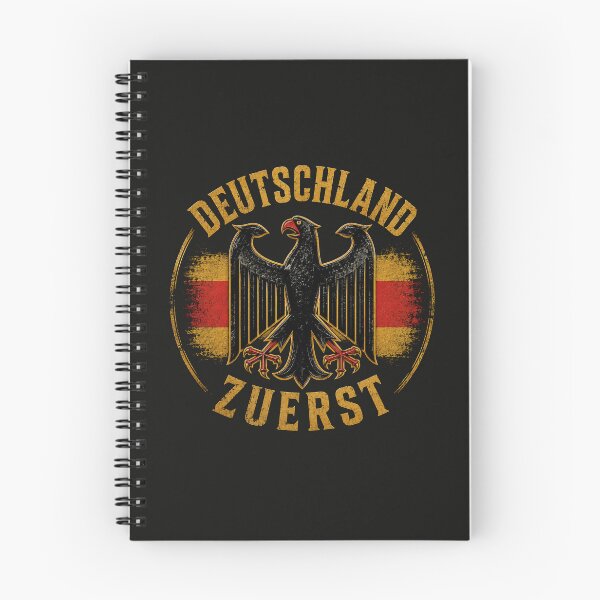 Item preview, Germany First – Distressed German Eagle Heritage Emblem designed and sold by Sanctum Icons.
