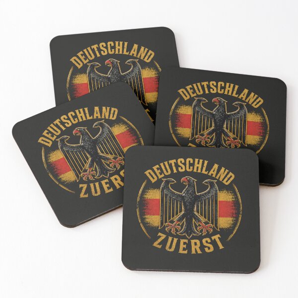 Item preview, Germany First – Distressed German Eagle Heritage Emblem designed and sold by Sanctum Icons.
