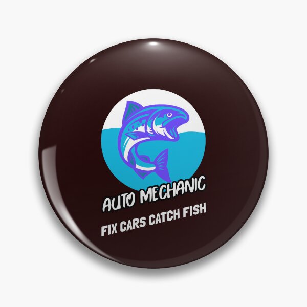 Item preview, AUTO MECHANIC FIX CARS CATCH FISH designed and sold by JamiesLocker.