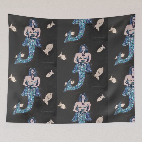 Item preview, Dark Merman designed and sold by DancingCreek.