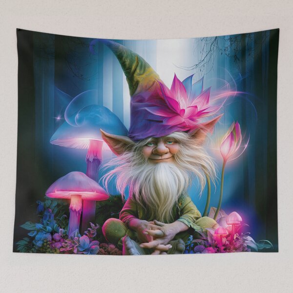 Item preview, Mystical Wanderer of the Luminescent Woods designed and sold by bloorose.