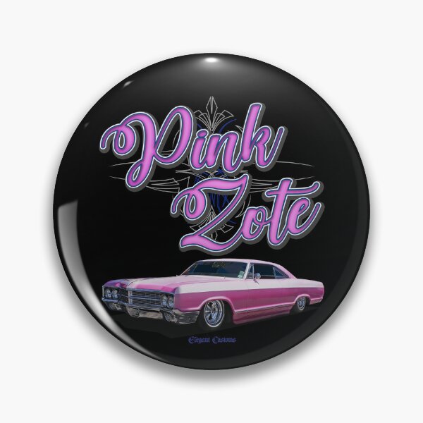 Item preview, 1965 Wildcat Pink Zote with text - Lowrider, Kustom, Hot Rod, Muscle Car designed and sold by Elegant Customs.