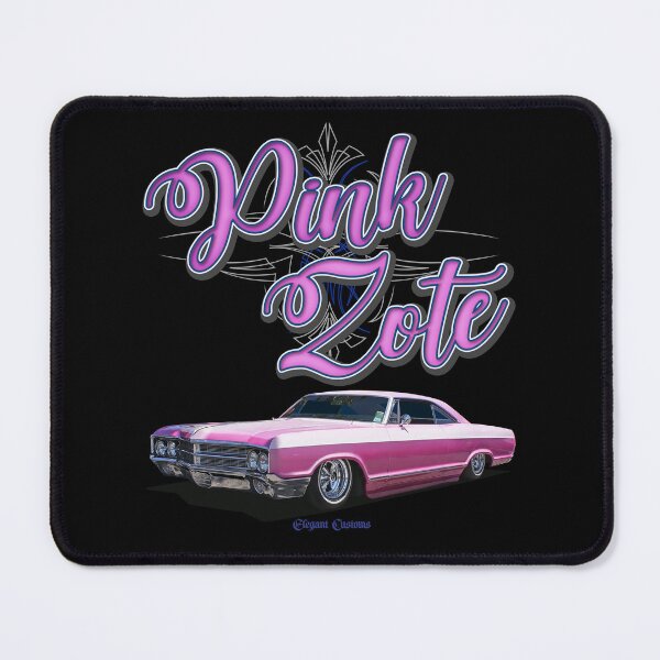 Item preview, 1965 Wildcat Pink Zote with text - Lowrider, Kustom, Hot Rod, Muscle Car designed and sold by Elegant Customs.