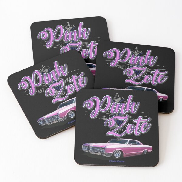 Item preview, 1965 Wildcat Pink Zote with text - Lowrider, Kustom, Hot Rod, Muscle Car designed and sold by Elegant Customs.