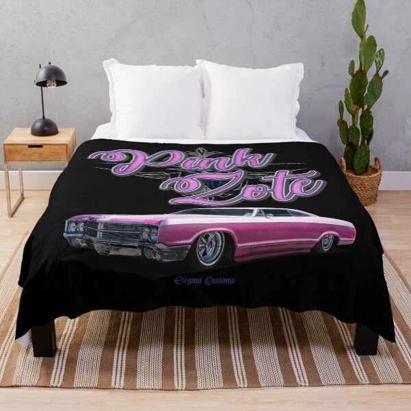 Item preview, 1965 Wildcat Pink Zote with text - Lowrider, Kustom, Hot Rod, Muscle Car designed and sold by Elegant Customs.