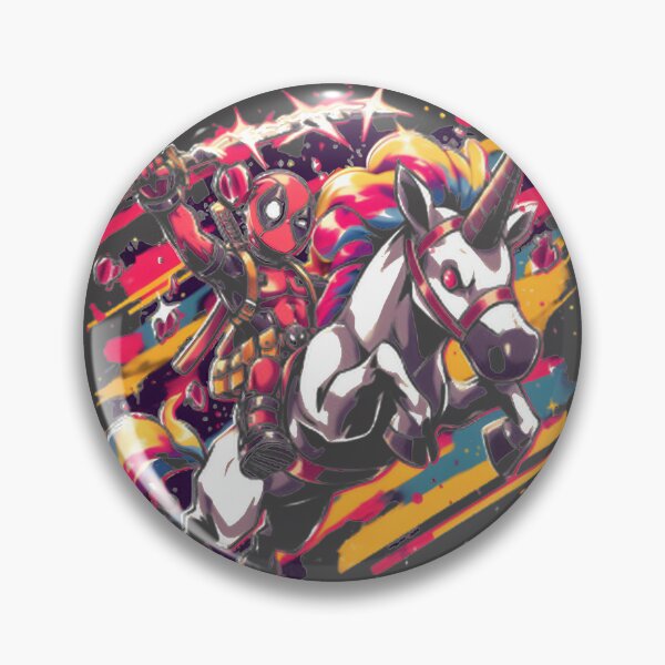 Item preview, Unicorn Deadpool Rage Awesome Graphic Art | Limited Edition designed and sold by paul37.