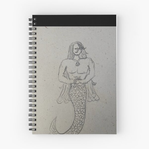 Item preview, Sketch Merman designed and sold by DancingCreek.