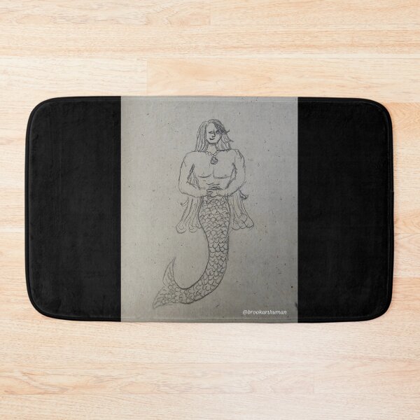 Item preview, Sketch Merman designed and sold by DancingCreek.
