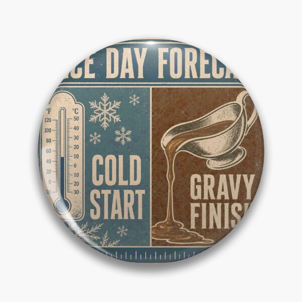 Item preview, Race Day Forecast Cold Start Gravy Finish Turkey Trot designed and sold by BoosterShop.