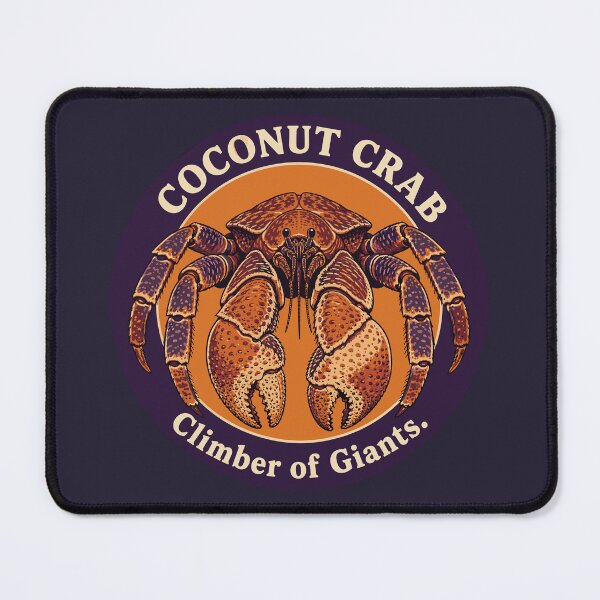 Item preview, Coconut Crab Climber of Giants Vintage Emblem designed and sold by WildlifeInc.