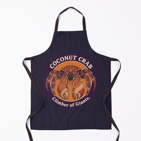 Item preview, Coconut Crab Climber of Giants Vintage Emblem designed and sold by WildlifeInc.