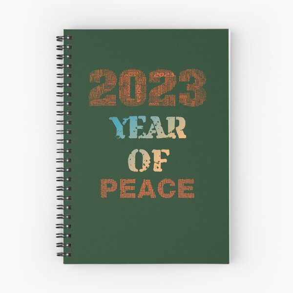 Item preview, 2023 Year Of Peace - Happy New Year 669 designed and sold by MYLLYPYLLY.