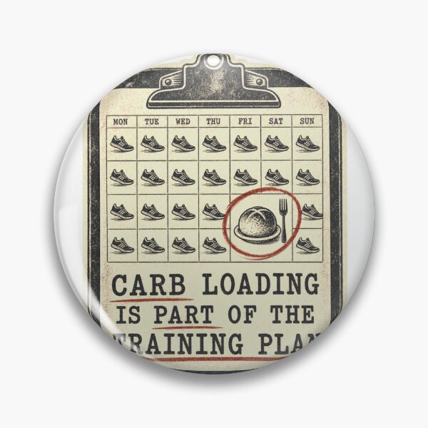 Item preview, Carb Loading Is Part Of The Training Plan Turkey Trot designed and sold by BoosterShop.