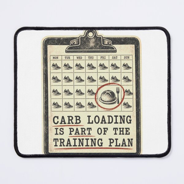 Item preview, Carb Loading Is Part Of The Training Plan Turkey Trot designed and sold by BoosterShop.