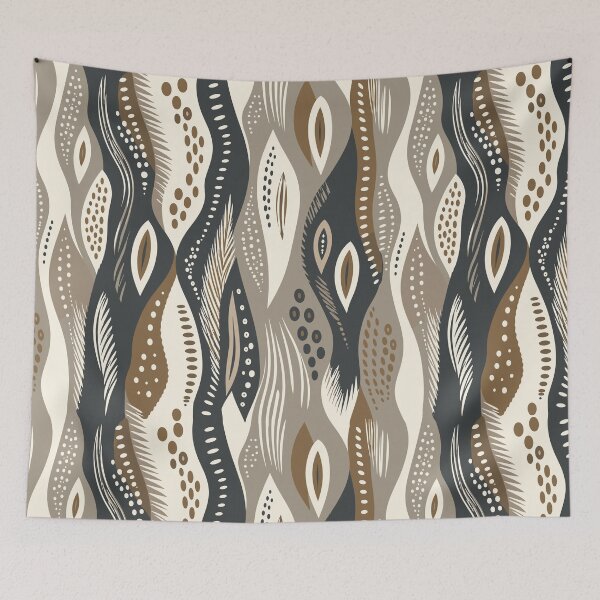 Item preview, Safari Warthog Inspired Tribal Pattern designed and sold by WildlifeInc.