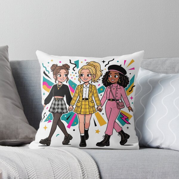 Item preview, 90s Retro Girls Fashion Squad Aesthetic Pop Art designed and sold by IrisByJoVon.