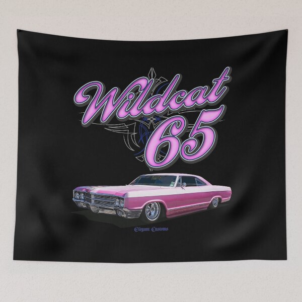 Item preview, 1965 Wildcat chopped with text - Lowrider, Kustom, Hot Rod, Muscle Car designed and sold by Elegant Customs.