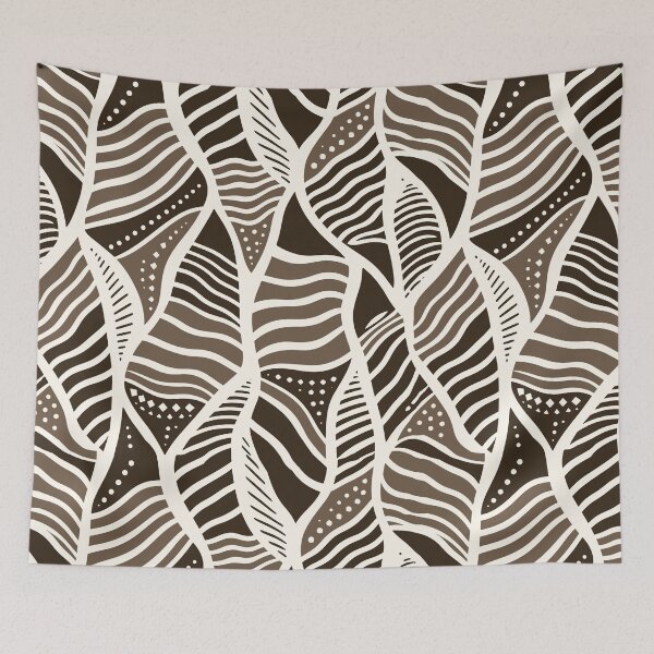 Item preview, Safari Okapi Stripes Tribal Pattern designed and sold by WildlifeInc.