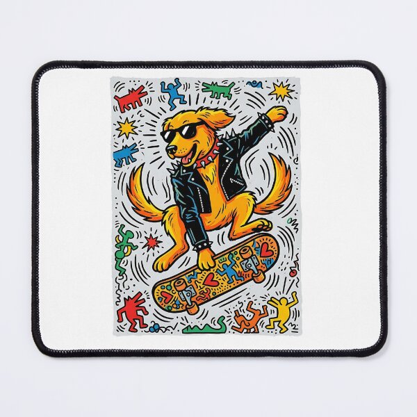 Item preview, Golden Skate Punk designed and sold by PictoVibe.