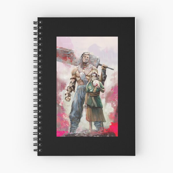 Item preview, Zabuza  Haku Original Painting designed and sold by CatalinaSchaef.