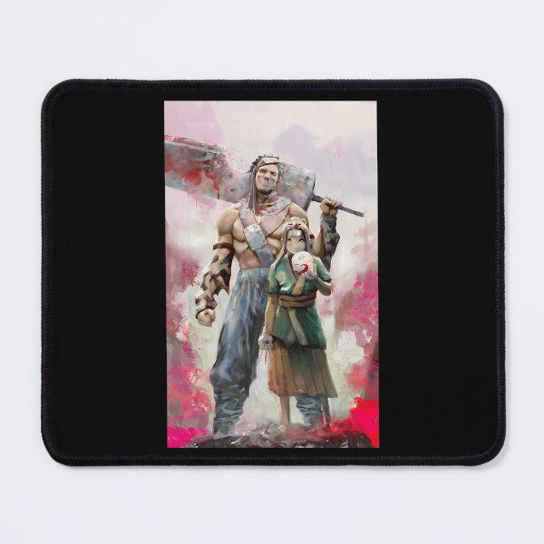 Item preview, Zabuza Haku Original Painting designed and sold by CatalinaSchaef.