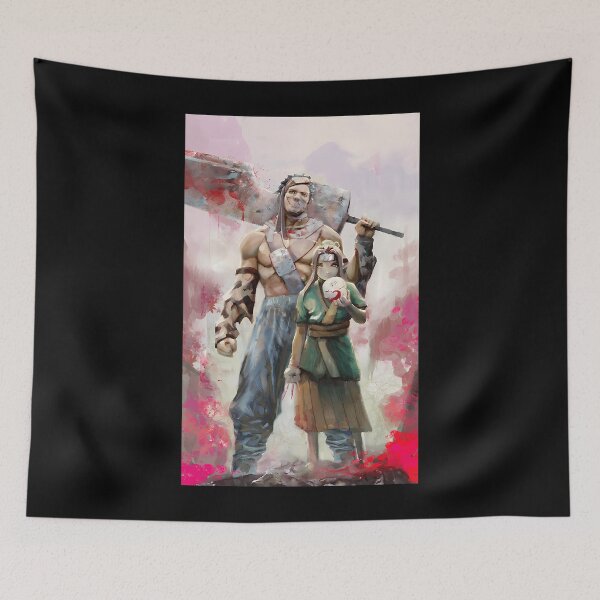 Item preview, Pintura original de Zabuza Haku designed and sold by CatalinaSchaef.