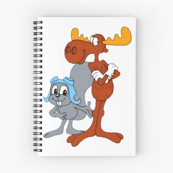 Item preview, The Adventures Of Rocky & Bullwinkle Moose & Squirrel Retro Cartoon Art | Perfect Gift For You And Friends designed and sold by DodgerTheHunter.