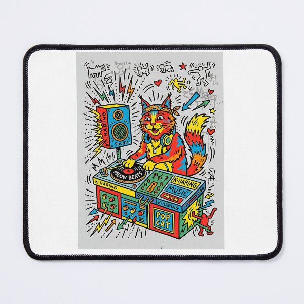 Item preview, Maine Coon DJ Cat designed and sold by PictoVibe.