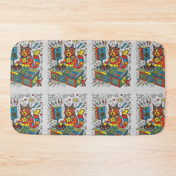 Item preview, Maine Coon DJ Cat designed and sold by PictoVibe.