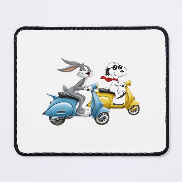 Item preview, Retro Cartoon Friends Joyride Scooter Adventure Vintage Style Graphic | Limited Edition designed and sold by DodgerTheHunter.