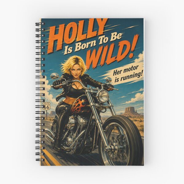 Item preview, Holly is Born To Be Wild designed and sold by Moviebuff91.