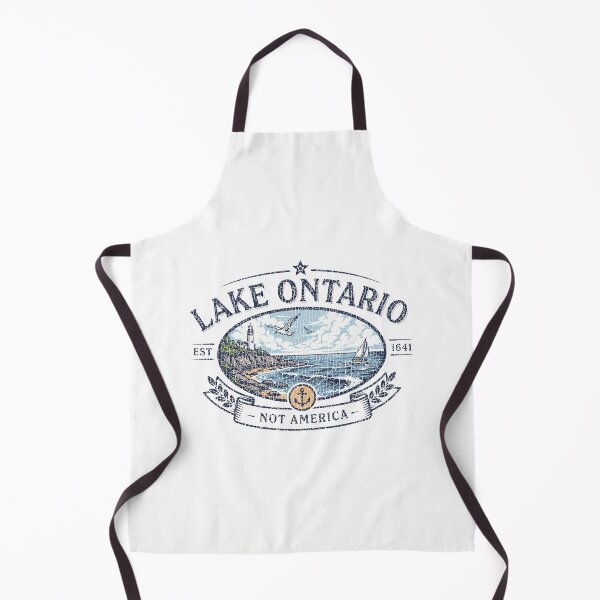 Item preview, Lake Ontario Not America – Distressed Vintage Canadian Protest Design designed and sold by paulo silveira.