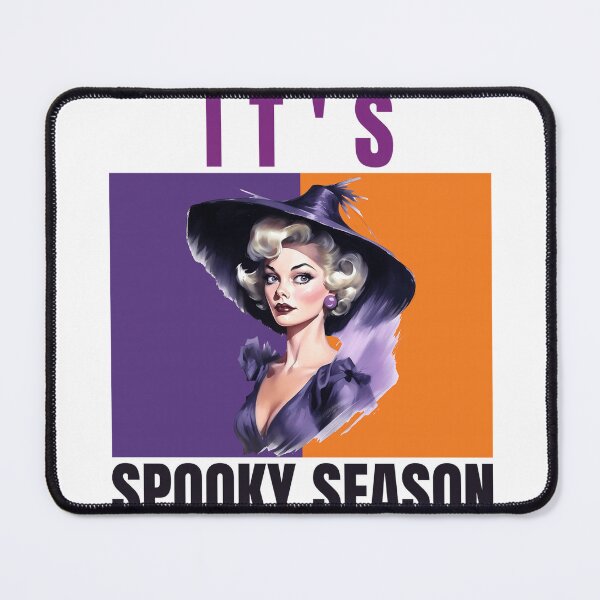 Item preview, It's Spooky Season Retro Witch Long Sleeve T-Shirt designed and sold by VibeCrafteria.