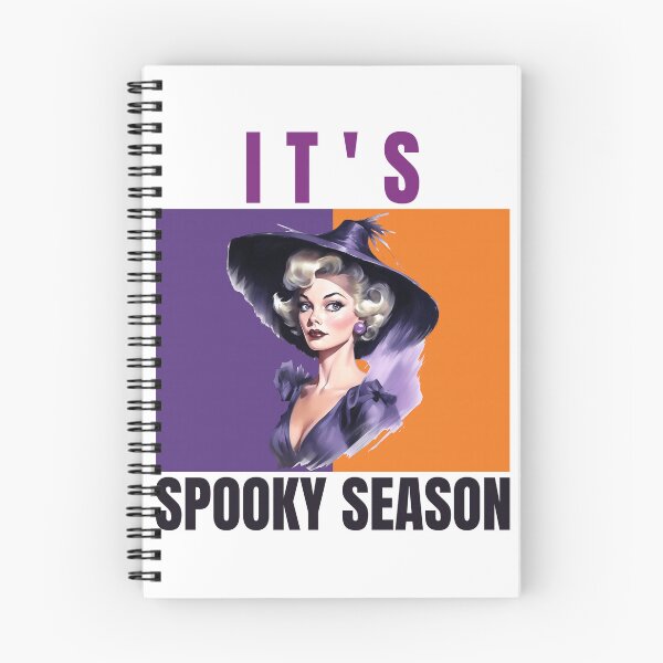 Item preview, It's Spooky Season Retro Witch Long Sleeve T-Shirt designed and sold by VibeCrafteria.