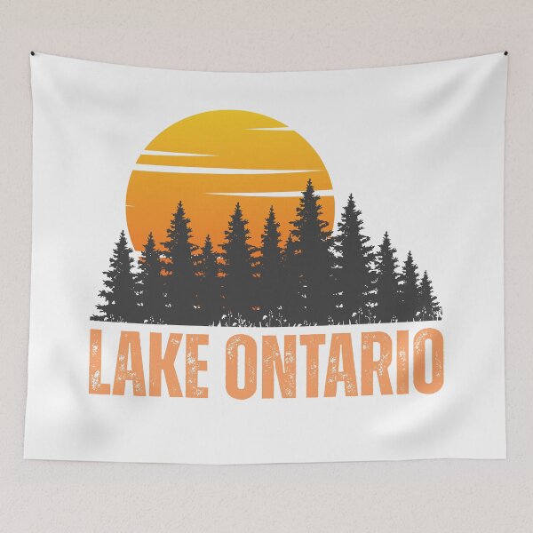 Item preview, Lake Ontario Vintage Retro designed and sold by first-shirt ⭐ ⭐ ⭐ ⭐ ⭐.