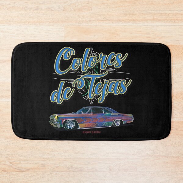 Item preview, 1966 Impala Colores de Tejas with text - Lowrider, Kustom, Hot Rod, Muscle Car designed and sold by Elegant Customs.