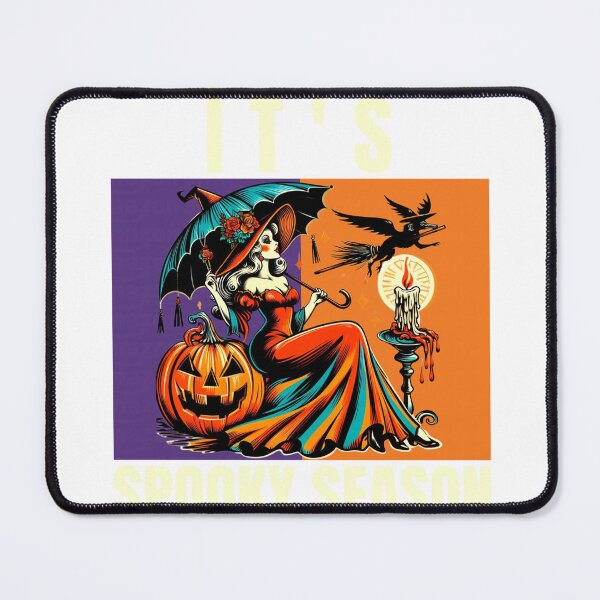 Item preview, It's Spooky Season Witch Pumpkin Halloween Long Sleeve T-Shirt designed and sold by Magoya Store ⭐⭐⭐⭐⭐.