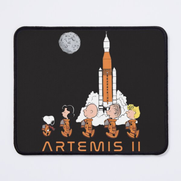 Item preview, Artemis Ii Peanuts Astronaut Crew Fan Art Space Adventure | ⭐⭐⭐⭐⭐ designed and sold by DodgerTheHunter.