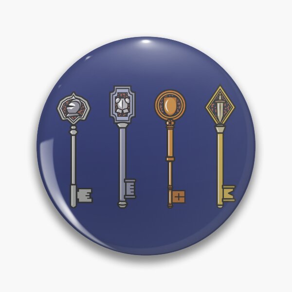 Item preview, Resident Evil Mansion Keys designed and sold by threadfulcat.