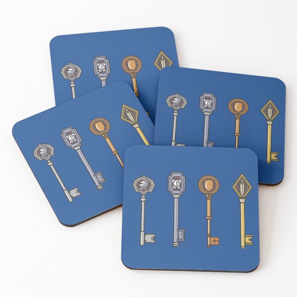 Item preview, Resident Evil Mansion Keys designed and sold by threadfulcat.