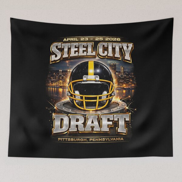 Item preview,  Steel City Draft Pittsburgh Draft Weekend Football Shirt designed and sold by Artovista Vision.