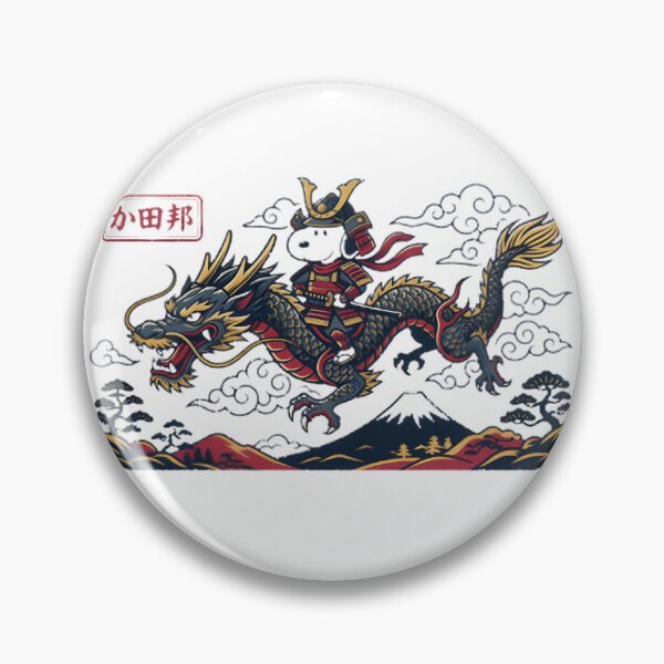 Item preview, Whimsical Beagle Dog Charms Mythical Dragon - Retro Cartoon Fan Art | Best Gift designed and sold by DodgerTheHunter.