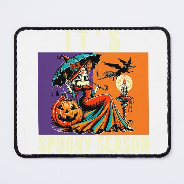 Item preview, It's Spooky Season Witch Pumpkin Halloween Premium Tri-Blend T-Shirt designed and sold by JJLetterDesigns.