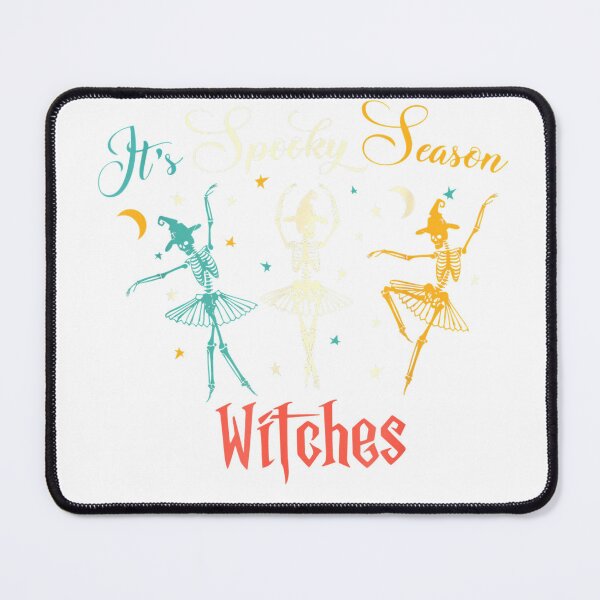 Item preview, It's Spooky Season Witches Funny Halloween Ballet Skeleton T-Shirt designed and sold by Badriiiii.