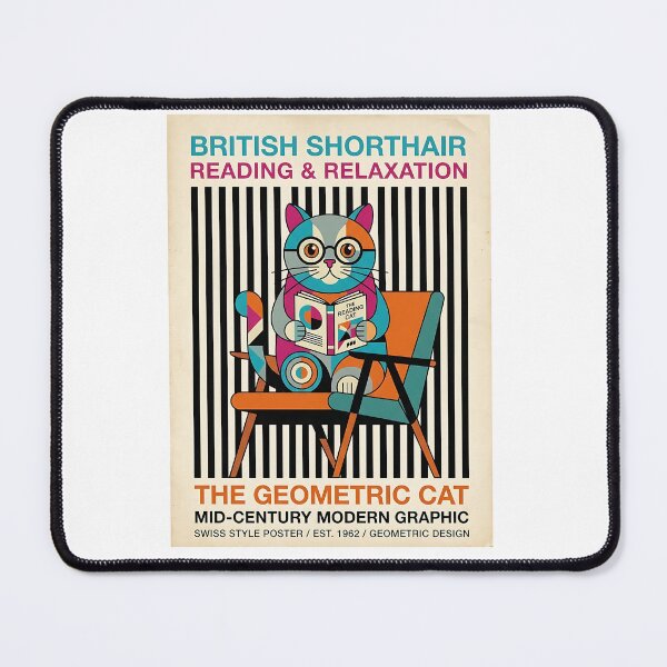Item preview, British Shorthair Reader designed and sold by PictoVibe.